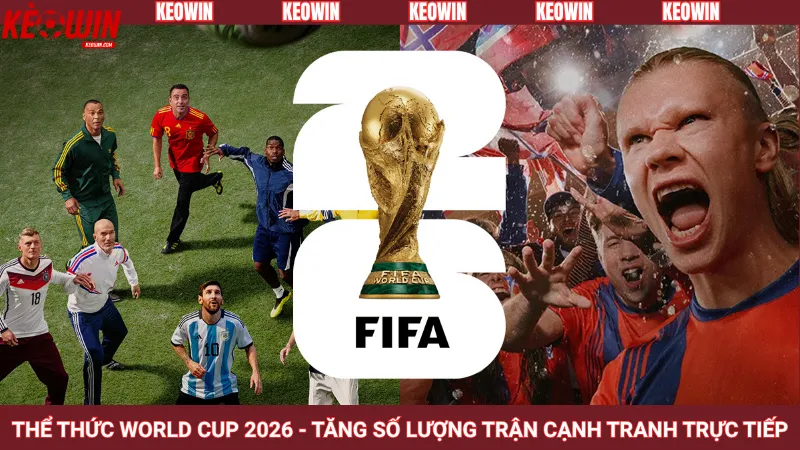Thể thức World Cup 2026 - Tăng số lượng trận cạnh tranh trực tiếp