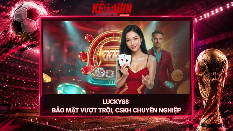 Lucky88 – Bảo mật vượt trội, CSKH chuyên nghiệp