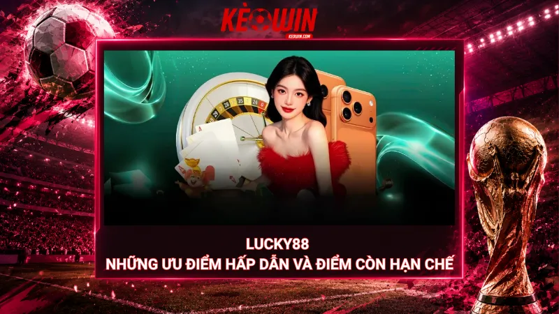 Lucky88 – Những ưu điểm hấp dẫn và điểm còn hạn chế