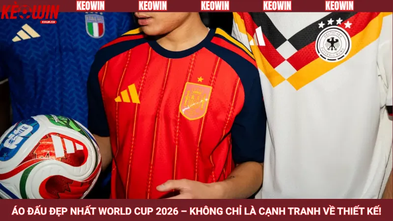 Áo đấu đẹp nhất World Cup 2026 – Không chỉ là cạnh tranh về thiết kế!