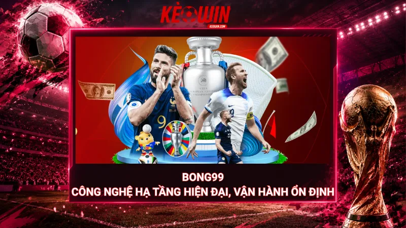 Bong99 – Công nghệ hạ tầng hiện đại, vận hành ổn định
