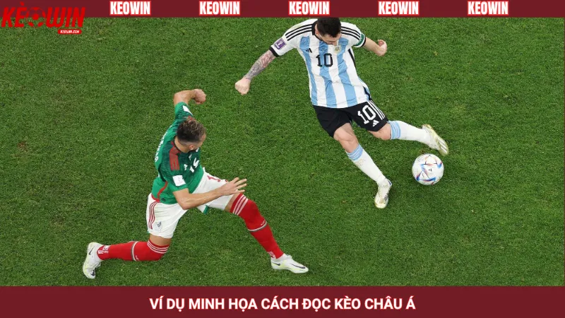 Ví dụ minh họa cách đọc kèo châu Á