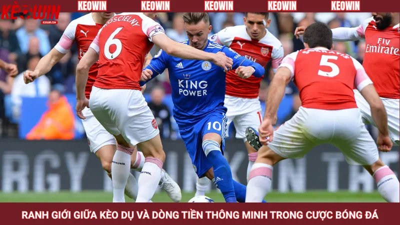 Ranh giới giữa kèo dụ và dòng tiền thông minh trong cược bóng đá