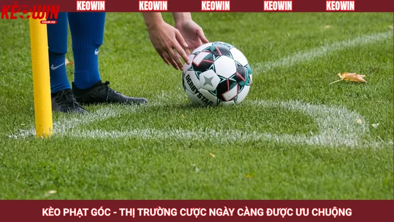 Kèo phạt góc - Thị trường cược ngày càng được ưu chuộng