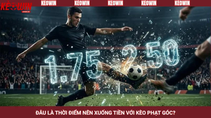 Đâu là thời điểm nên xuống tiền với kèo phạt góc?