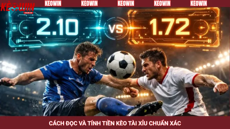 Cách đọc và tính tiền kèo tài xỉu chuẩn xác