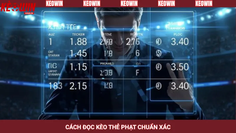 Cách đọc kèo thẻ phạt chuẩn xác