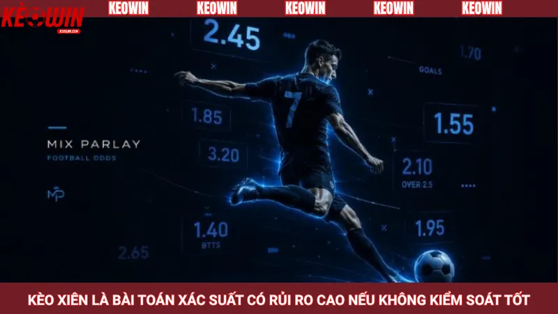 Kèo xiên là bài toán xác suất có rủi ro cao nếu không kiểm soát tốt